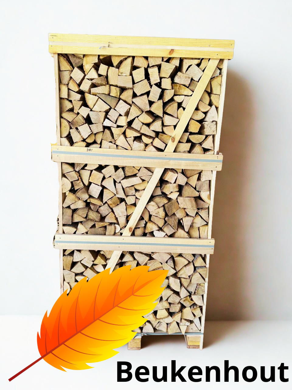 Pallet Beuken Haardhout 100×100×110 cm